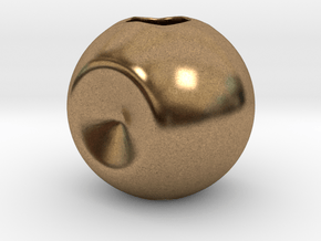 Spherify, Charms. Customizable in Natural Brass