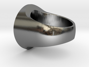 TEAM RING SIZE 11 1/2 in Polished Silver