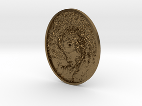Hurricane Eye Pendant in Natural Bronze