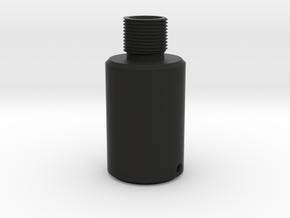 Thread Adapter (Without Sight) in Black Natural Versatile Plastic