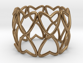 Ring 17.3mm in Natural Brass