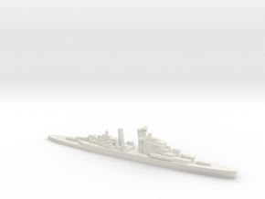  HNLMS De Ruyter (1953) w/ Barrels, 1/2400 in White Natural Versatile Plastic