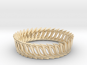 Ring 17.3mm in 14k Gold Plated Brass