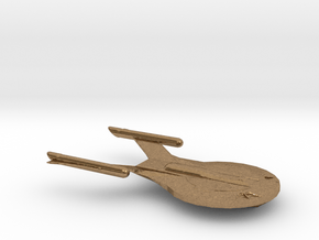 Exocet-Class Destroyer, 10cm in Natural Brass