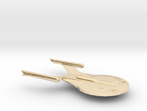 Exocet-Class Destroyer, 10cm in 14K Yellow Gold