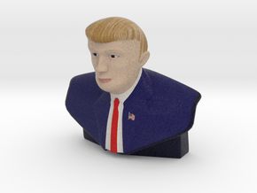 "The Donald" Trump Statue in Full Color Sandstone