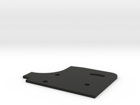 Sideplate Right 1mm in Black Natural Versatile Plastic