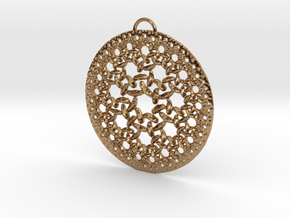 ReRound Pendant in Polished Brass