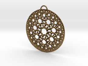 ReRound Pendant in Polished Bronze