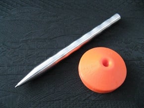 Stand: Pen Lux in Orange Processed Versatile Plastic