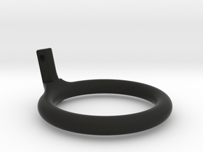 Base Ring 48mmID in Black Natural Versatile Plastic