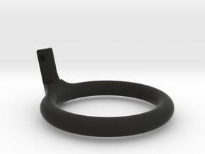 Base Ring 46mmID in Black Natural Versatile Plastic