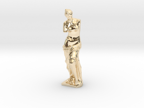 Venus de Milo in 14k Gold Plated Brass