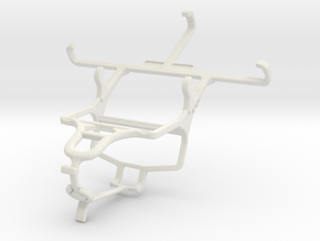 Controller mount for PS4 & Allview E2 Living in White Natural Versatile Plastic
