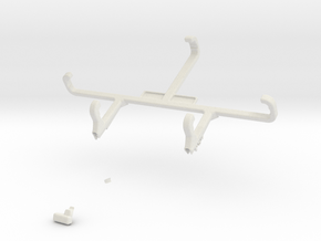 Controller mount for PS4 & Allview Impera M in White Natural Versatile Plastic