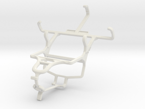 Controller mount for PS4 & LG L30 in White Natural Versatile Plastic