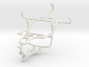 Controller mount for PS4 & LG L35 in White Natural Versatile Plastic