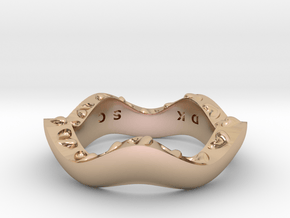 "Hitten Hearts " two or more parts fits together in 14k Rose Gold