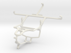 Controller mount for PS4 & Oppo R7 in White Natural Versatile Plastic