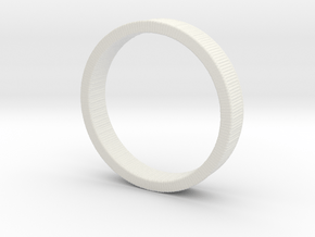 3 inch Air Filter 1/12 in White Natural Versatile Plastic