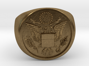 Great Seal of the US in Natural Bronze