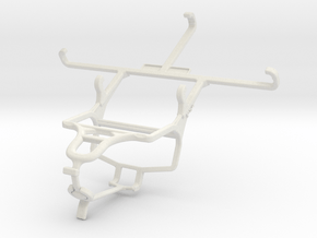 Controller mount for PS4 & Samsung Galaxy Grand Pr in White Natural Versatile Plastic