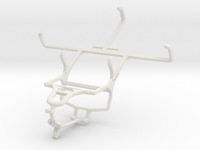 Controller mount for PS4 & Samsung Galaxy S5 in Ot in White Natural Versatile Plastic