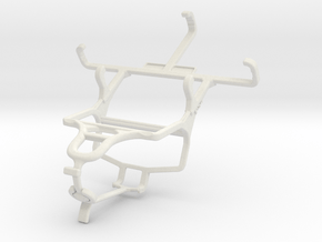 Controller mount for PS4 & Samsung Galaxy Star 2 in White Natural Versatile Plastic