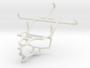 Controller mount for PS4 & Samsung I9300I Galaxy S in White Natural Versatile Plastic