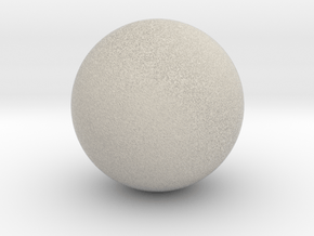 Solid Sphere (6.5cm diameter) in Natural Sandstone
