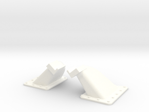 1.5 EC155 BUTEE DE PORTE X2 in White Processed Versatile Plastic