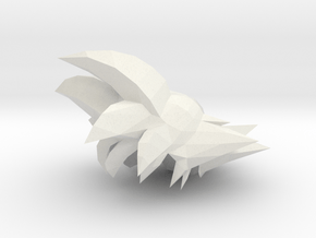 Custom Goku Inspired MINIMATE in White Natural Versatile Plastic