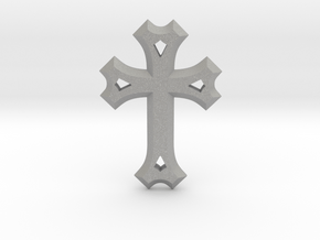 Syriac Cross in Aluminum