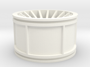 Custom Concave Rim--Right Side in White Processed Versatile Plastic