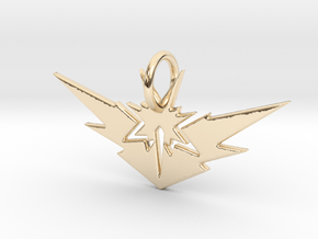 Zapdos Pendant in 14K Yellow Gold