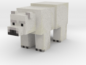 Polar Bear in Full Color Sandstone