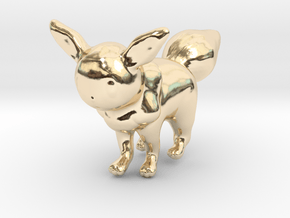 Eevee in 14k Gold Plated Brass