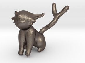 Espeon in Polished Bronzed Silver Steel