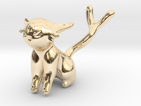 Espeon in 14k Gold Plated Brass