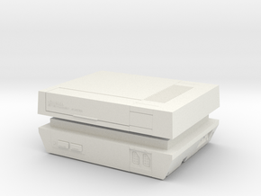 1:6 Nintendo Entertainment System in White Natural Versatile Plastic