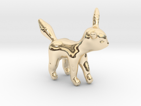 Umbreon in 14k Gold Plated Brass