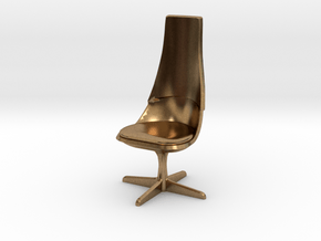 TOS 2.0 Chair - 1/32 Bridge Model in Natural Brass