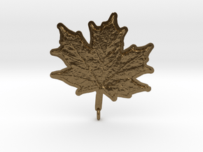 Maple Leaf Rock in Natural Bronze