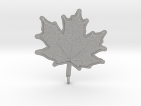 Maple Leaf Rock in Aluminum