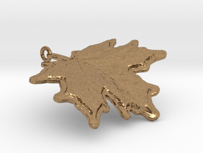Yummy Maple Leaf Chocolate in Natural Brass