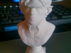 Tyrion Lannister Bust 8cm height  in White Natural Versatile Plastic