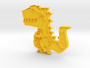 t rex in Yellow Processed Versatile Plastic
