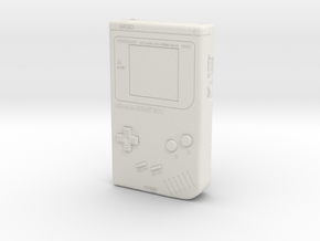 1:6 Nintendo Gameboy (Off) in White Natural Versatile Plastic