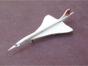 Concorde (1:1250) in Smooth Fine Detail Plastic