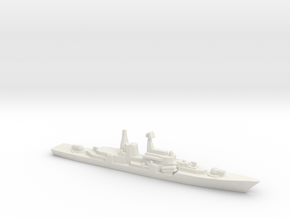 Sovremenny-Class destroyer ,1/3000 in White Natural Versatile Plastic